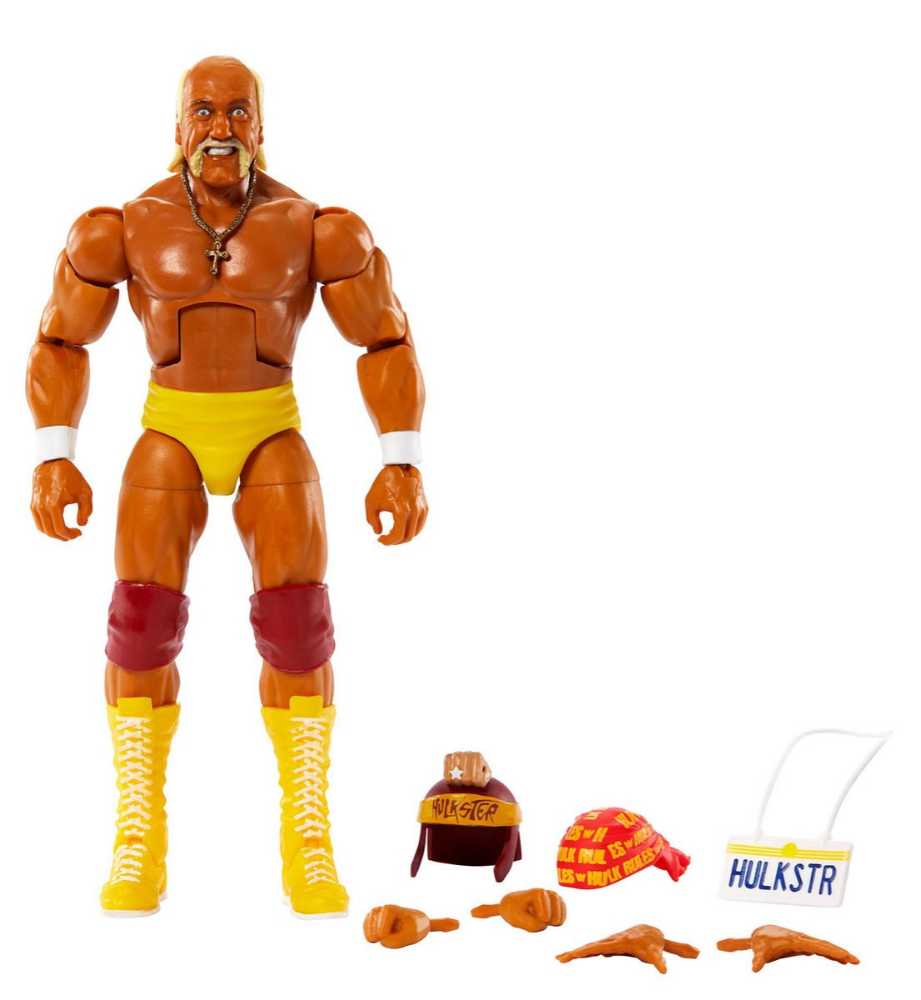 Hulk Hogan - Mattel (Mattel Elite Collection) action figure collectible [Barcode 194735021529] - Main Image 3