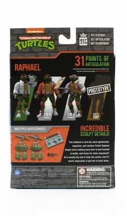 Raphael (Boombox) - BST AXN / The Loyal Subjects (TMNT: BST AXN) action figure collectible [Barcode 850039772092] - Main Image 2