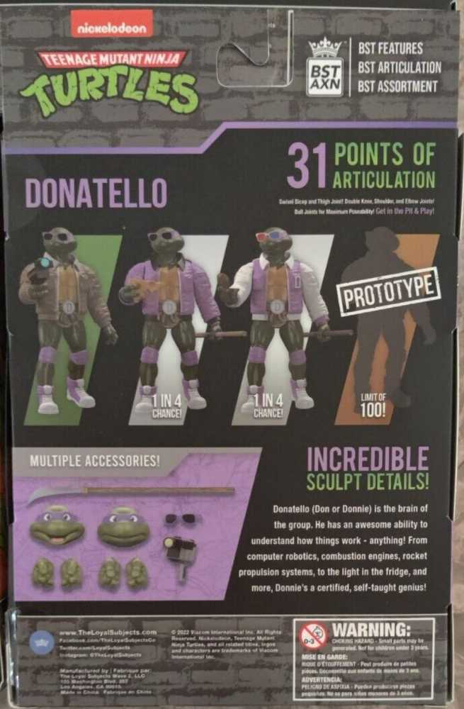 Donatello - BST AXN (TMNT) action figure collectible [Barcode 850039772467] - Main Image 4