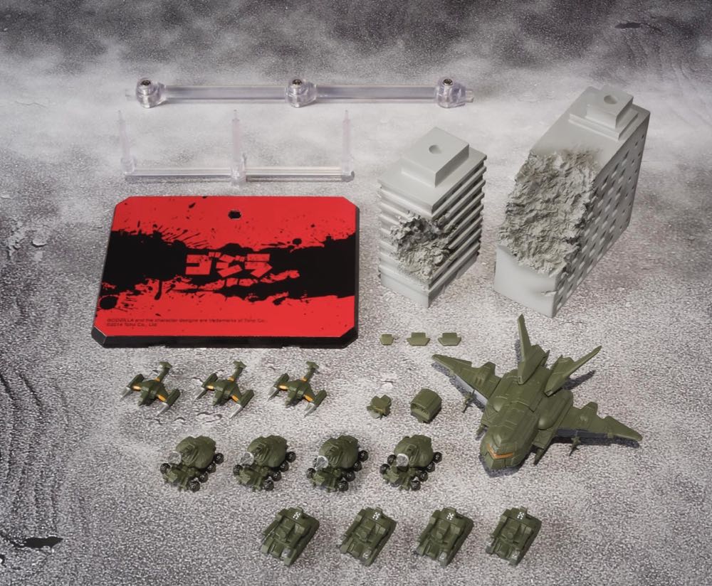 Bandai S.H. Monsterarts - Toho Ultimate Weapons Set 2 - Tamashi nations (S.H. MonsterArts) action figure collectible [Barcode 4543112896919] - Main Image 3