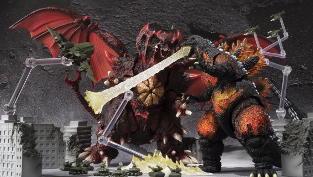 Bandai S.H. Monsterarts - Toho Ultimate Weapons Set 2 - Tamashi nations (S.H. MonsterArts) action figure collectible [Barcode 4543112896919] - Main Image 4