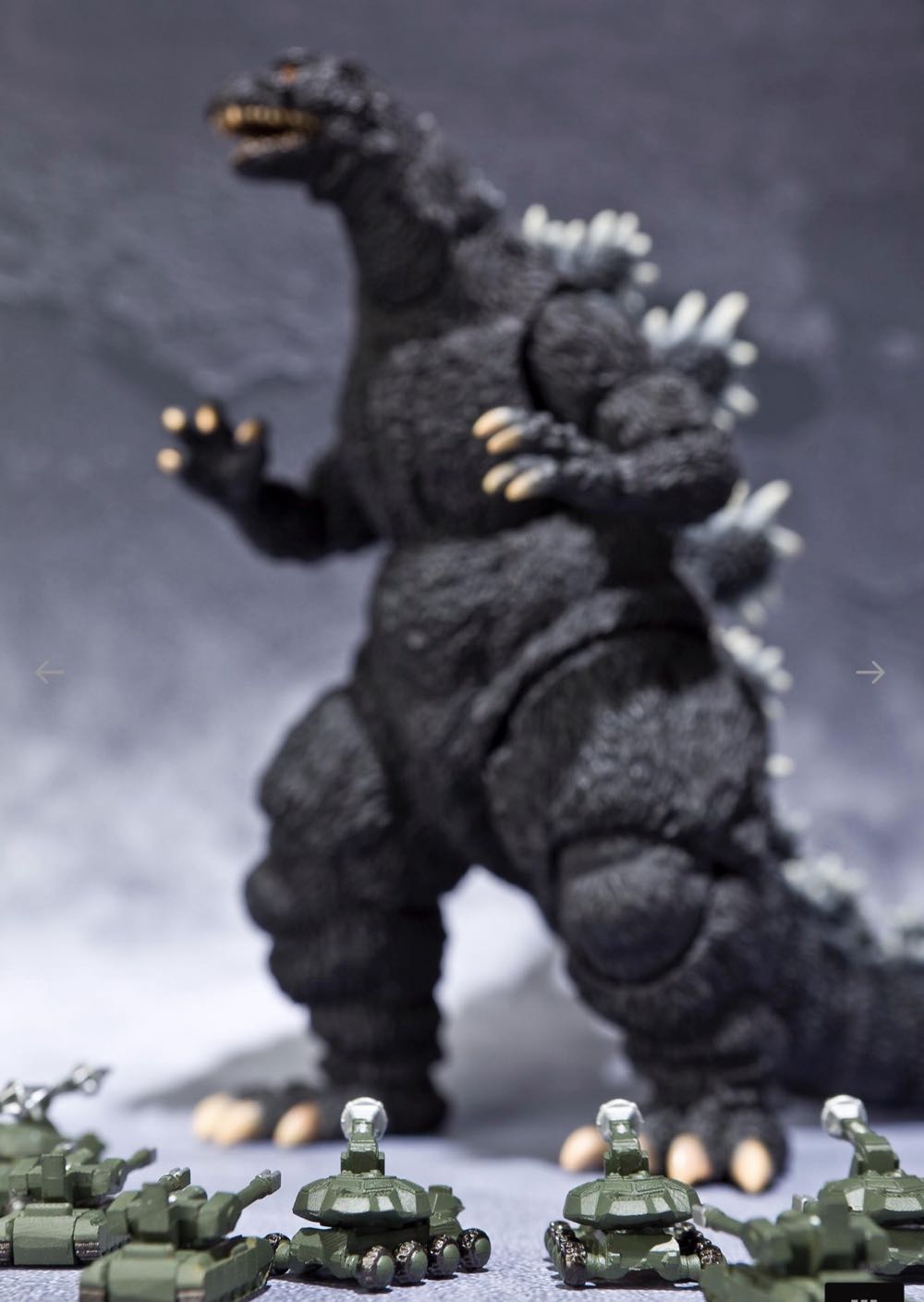Bandai S.H. Monsterarts - Toho Ultimate Weapons & Godzilla Effects Set - Bandai Tamashii Nations (S.H. MonsterArts) action figure collectible [Barcode 4543112712455] - Main Image 4