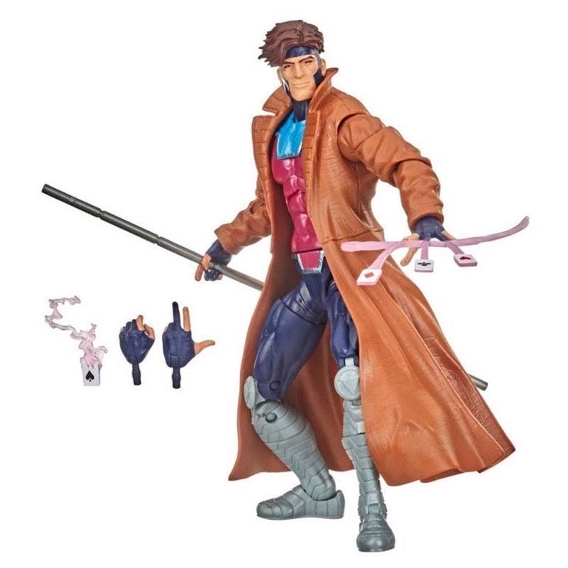 Gambit - Hasbro (Marvel Legends X-Men Retro Collection) action figure collectible - Main Image 2