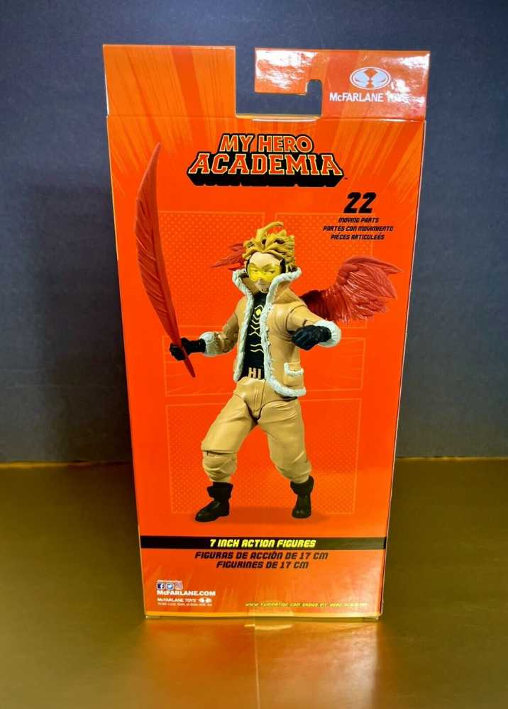 Mcfarlane Toys My Hero Academia 7in Hawks Small Wing Variant Nycc Gold Label - McFarlane (My Hero Academia) action figure collectible [Barcode 787926108545] - Main Image 2