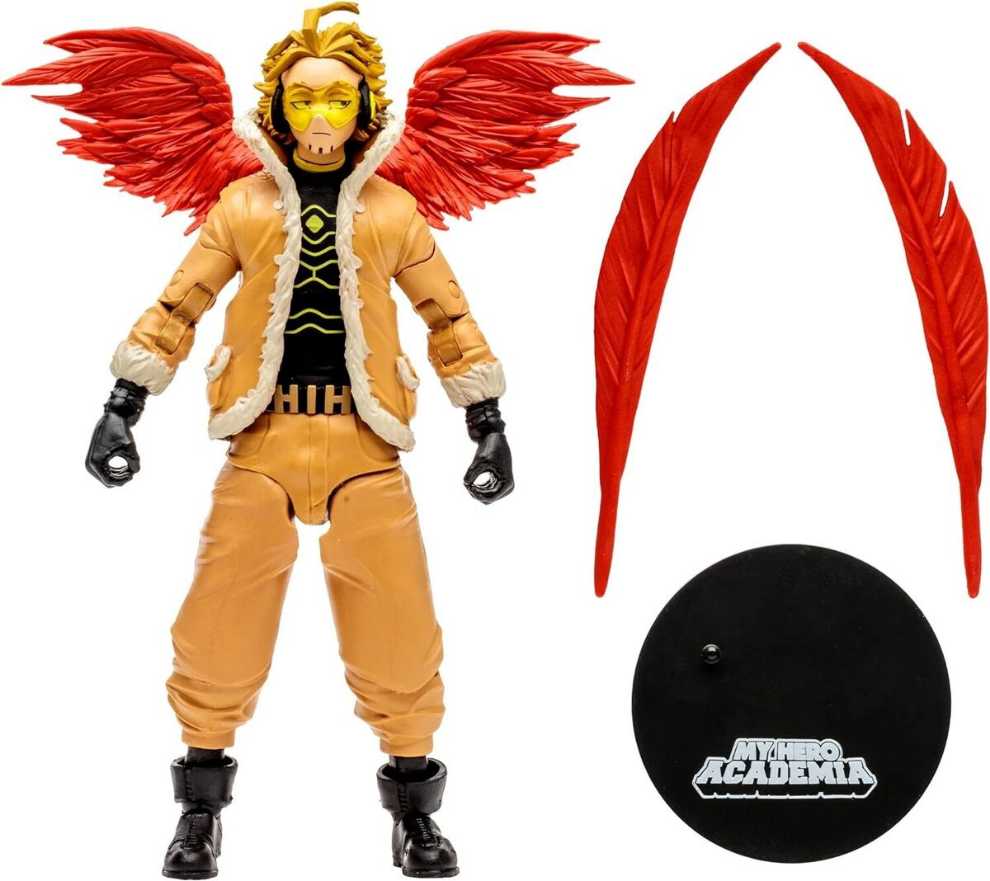 Mcfarlane Toys My Hero Academia 7in Hawks Small Wing Variant Nycc Gold Label - McFarlane (My Hero Academia) action figure collectible [Barcode 787926108545] - Main Image 3