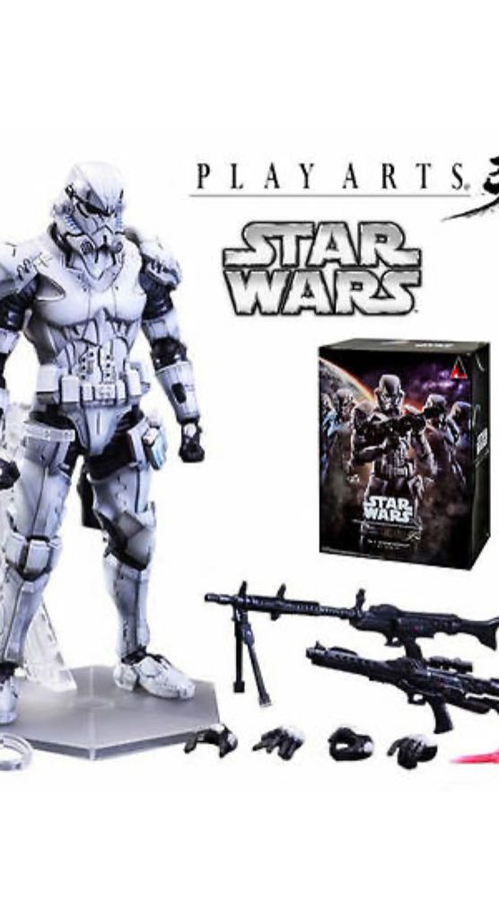 SW Variant Play Arts Stormtrooper - Play Arts Kai (Star Wars Variant Play Arts) action figure collectible - Main Image 2