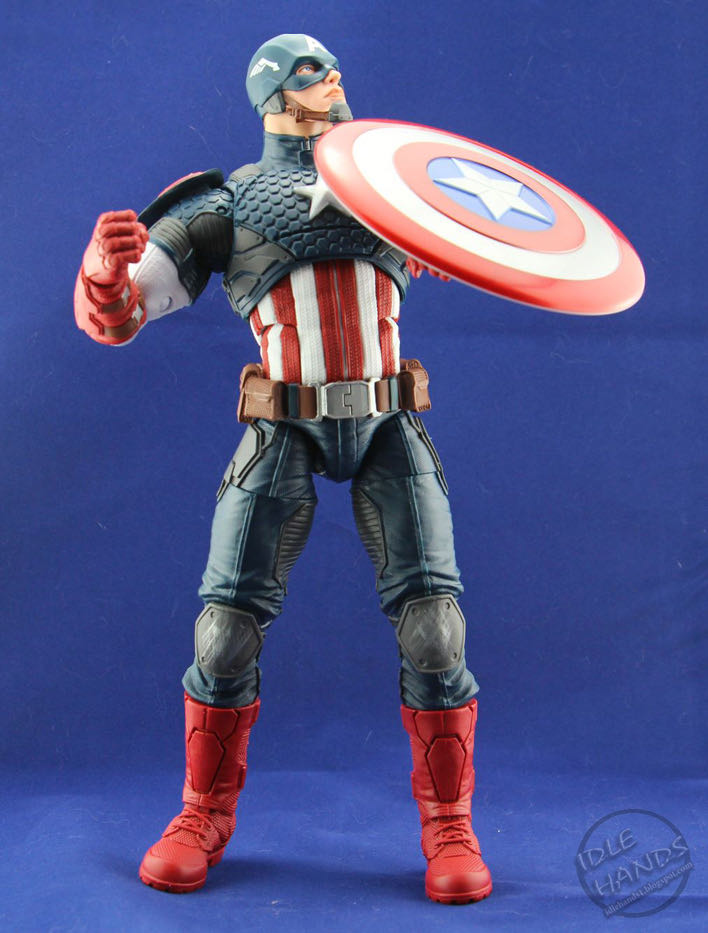 ML (12’) Capitan America - Hasbro (Marvel Legends 12 Inch Series) action figure collectible - Main Image 2
