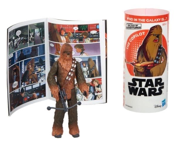 SW GOA Chewbacca - Hasbro (Star Wars: Galaxy Of Adventures) action figure collectible - Main Image 2