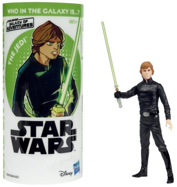 SW GOA Luke Skywalker - Hasbro (Star Wars: Galaxy Of Adventures) action figure collectible - Main Image 2