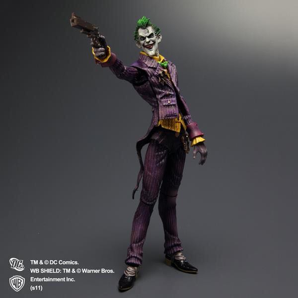 The Joker No. 2 - Play Arts Kai (Batman Arkham Asylum) action figure collectible [Barcode 4988601316095] - Main Image 2