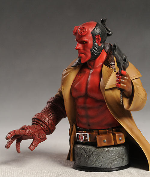 Hellboy Collectible Mini Bust - Gentle Giant Ltd. (Hellboy II The Golden Army) action figure collectible [Barcode 871810006441] - Main Image 2