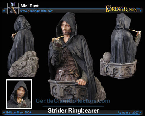 Strider Collectible Bust - Gentle Giant Ltd. (The Lord Of The Rings) action figure collectible [Barcode 871810002702] - Main Image 2