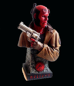 Hellboy Collectible DVD Mini Bust - Sideshow Collectibles (Hellboy) action figure collectible - Main Image 2