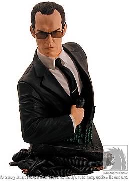 Agent Smith Collectible Mini Bust - Gentle Giant LTD (The Matrix) action figure collectible [Barcode 761568123951] - Main Image 2