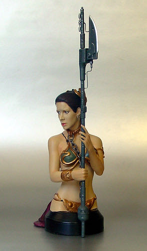 Princess Leia Organa As Jaba’s Slave Collectible Mini Bust - Gentle Giant LTD (Star Wars) action figure collectible [Barcode 871810007714] - Main Image 2