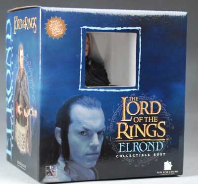 Lord of The Rings: Elrond Collectible Bust LE (COA #0648/2500) - Gentle Giant LTD (Sci-Fi/Adventure/Fantasy) action figure collectible [Barcode 871810003181] - Main Image 2