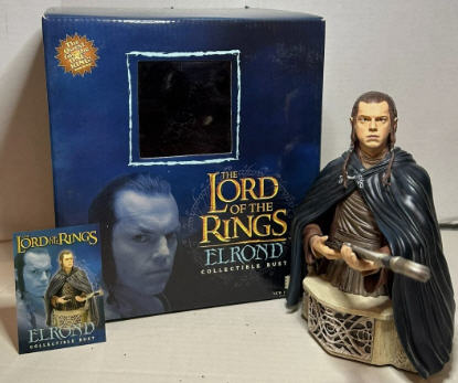 Lord of The Rings: Elrond Collectible Bust LE (COA #0648/2500) - Gentle Giant LTD (Sci-Fi/Adventure/Fantasy) action figure collectible [Barcode 871810003181] - Main Image 3