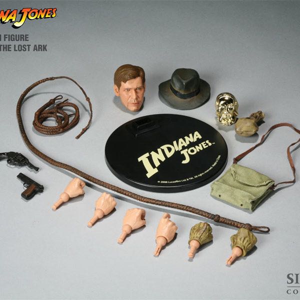 Indiana Jones (Sideshow Exclusive) - Sideshow Collectibles (Raiders Of The Lost Ark) action figure collectible - Main Image 2