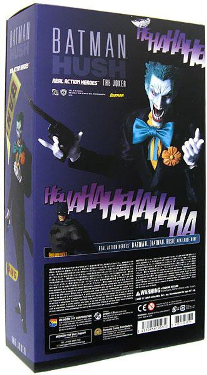 Batman Hush Real Action Heroes The Joker - Medicom Toy Corporation (DC Comics) action figure collectible [Barcode 603259035511] - Main Image 3