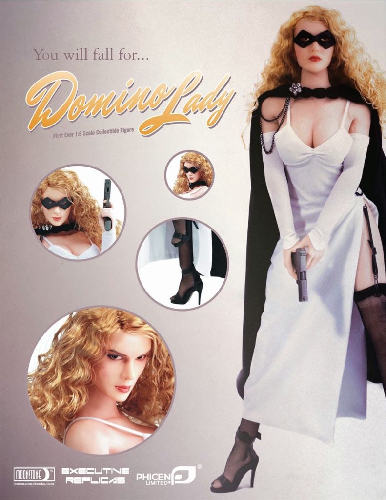 Domino Lady - Executive Replicas (Moonstone Books) action figure collectible [Barcode 700598884913] - Main Image 2