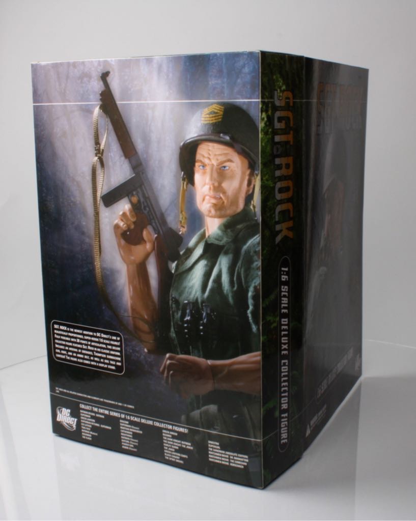 Sgt. Rock 1:6 Scale Deluxe Collector Figure - DC Direct (DC Comics) action figure collectible - Main Image 2