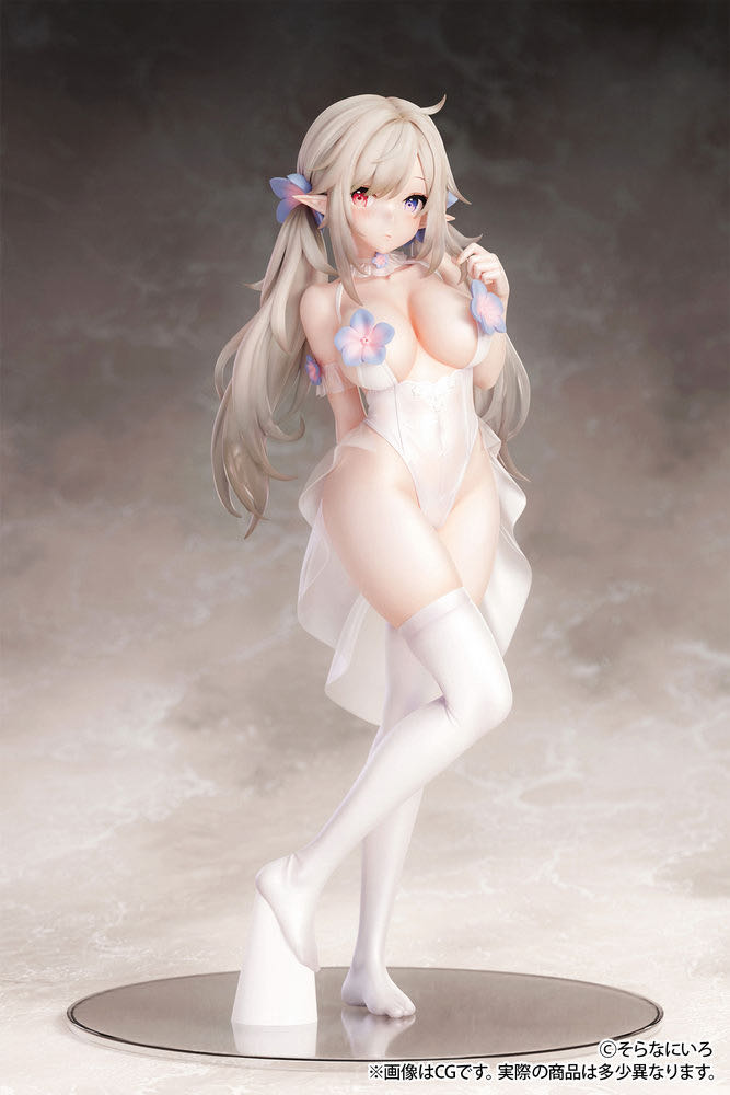 Pure White Elov Elf 1/6 PVC Figure - Meccha-Japan (Anime) action figure collectible - Main Image 1