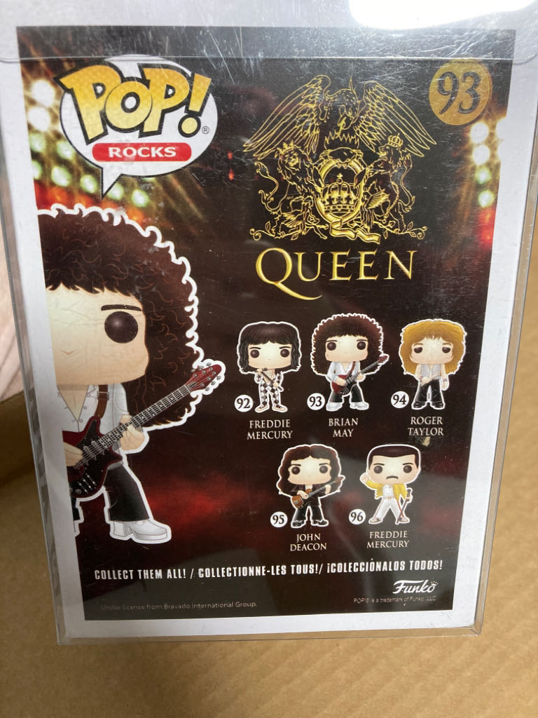 Funko Pop! Rocks #93 Brian May - Funko Pop! (Funko Pop! Rocks) action figure collectible - Main Image 2