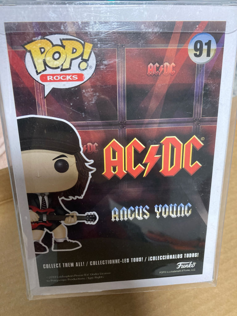 Funko Pop! Rocks #91 Angus Young - Funko Pop! (Funko Pop! Rocks) action figure collectible - Main Image 2