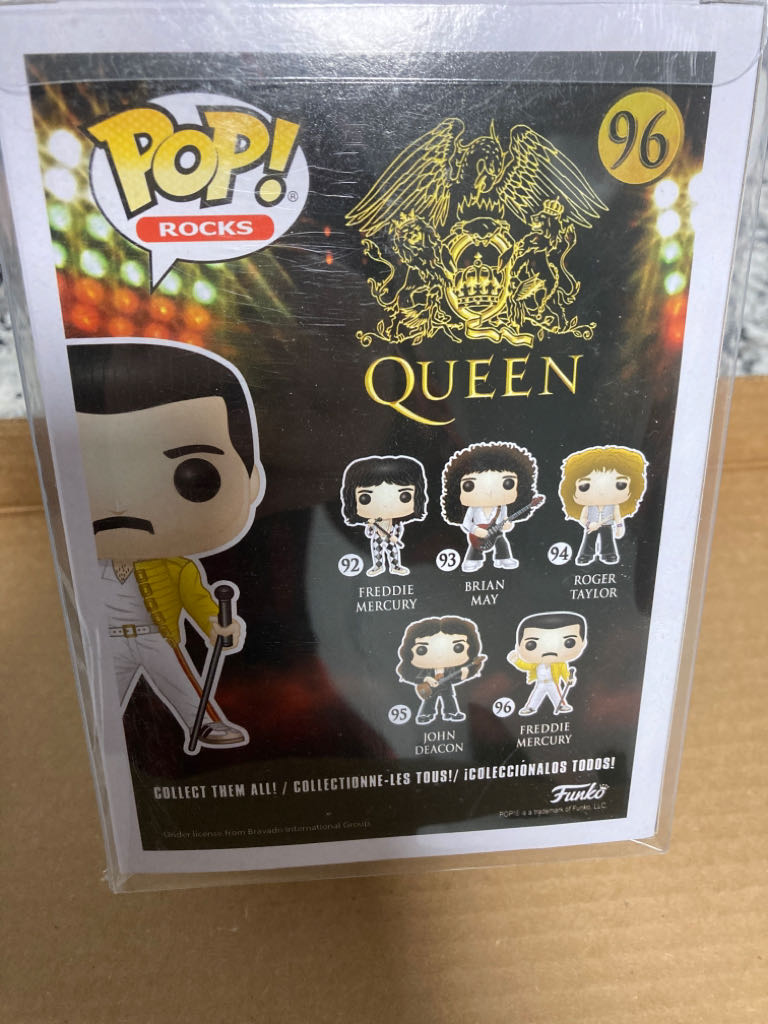 Funko Pop! Rocks #96 Freddie Mercury - Funko Pop! (Funko Pop! Rocks) action figure collectible - Main Image 2