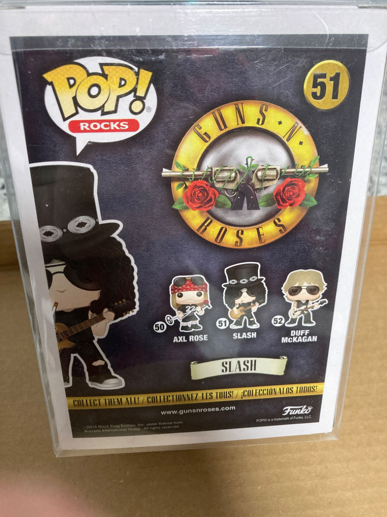 Funko Pop! Rocks #51 Slash - Funko Pop! (Funko Pop! Rocks) action figure collectible - Main Image 2
