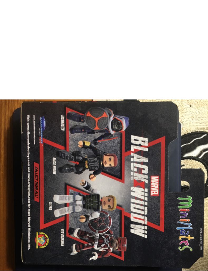 Black Widow & Taskmaster (Black Widow) - Art Asylum (MiniMates) action figure collectible [Barcode 699788835340] - Main Image 2