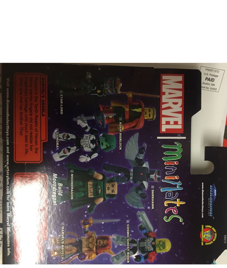 Angela & Cosmic Ghost Rider - Art Asylum (MiniMates) action figure collectible [Barcode 699788837658] - Main Image 2