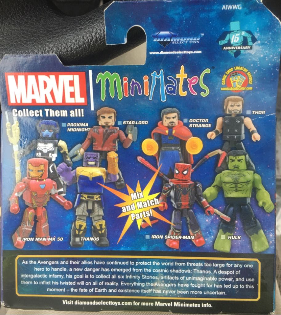 Minimates - Art Asylum (MARVEL) action figure collectible [Barcode 699788824214] - Main Image 2
