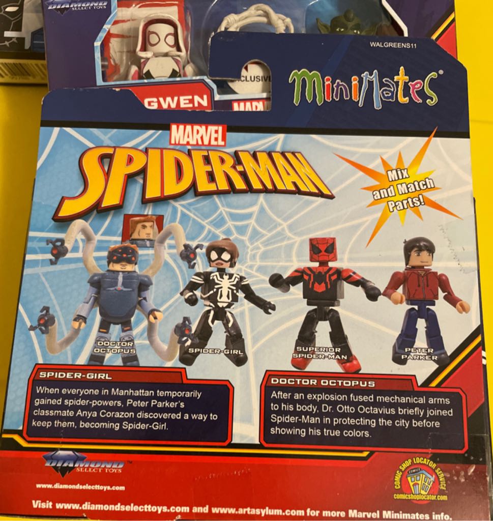 Marvel Spider-Man - Art Asylum (Comic Book) action figure collectible [Barcode 699788833896] - Main Image 2