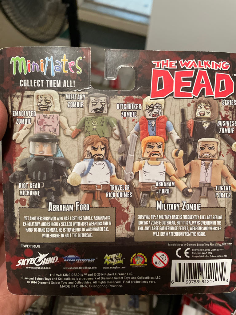 The Walking Dead - Art Asylum (Tv Series) action figure collectible [Barcode 699788812174] - Main Image 2