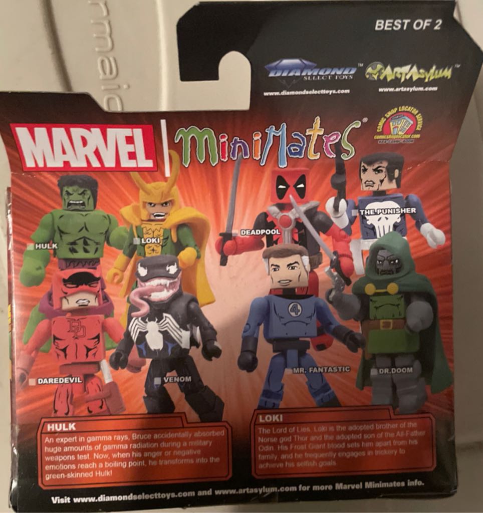 Minimates - Art Asylum (MARVEL) action figure collectible [Barcode 699788723784] - Main Image 2