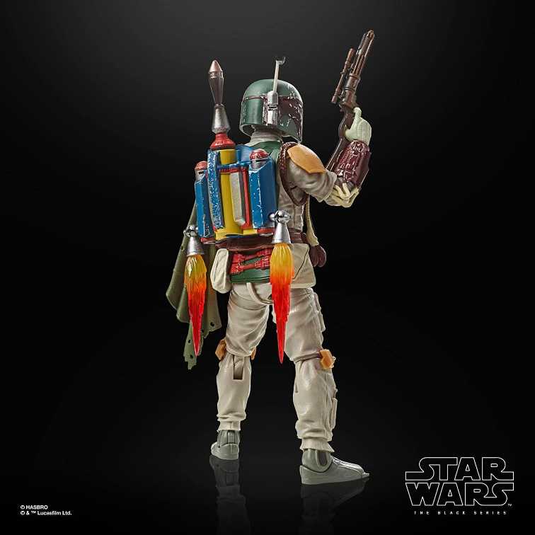 Star Wars 40th Anniversary Black Series Boba Fett (Return Of The Jedi) - Hasbro (Star Wars Episode VI: Return of the Jedi) action figure collectible [Barcode 5010996130730] - Main Image 4