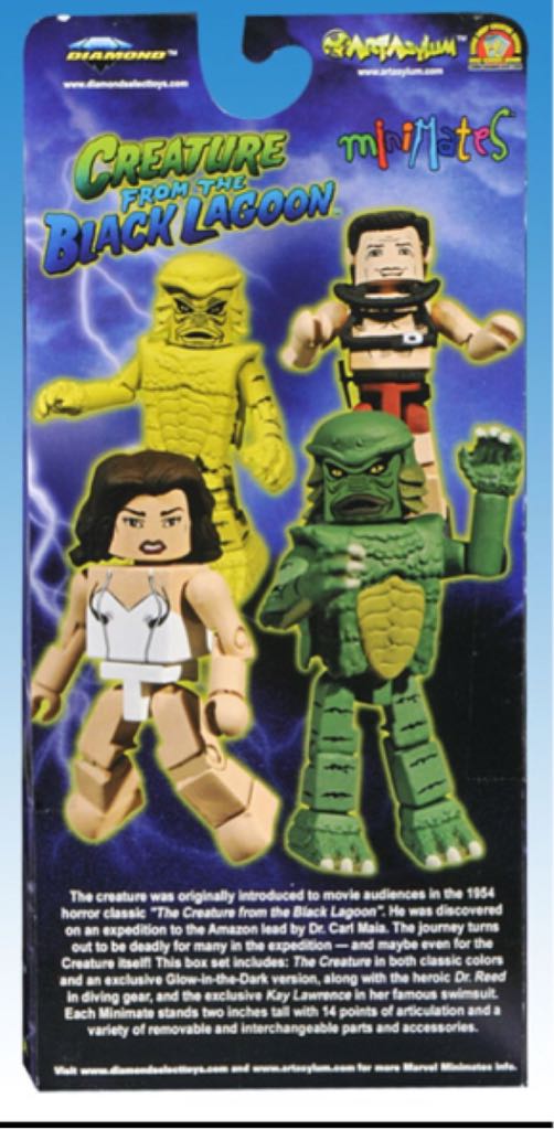 CFTBL Mini Mates - Diamond Select (Universal Monsters) action figure collectible [Barcode 699788810019] - Main Image 2