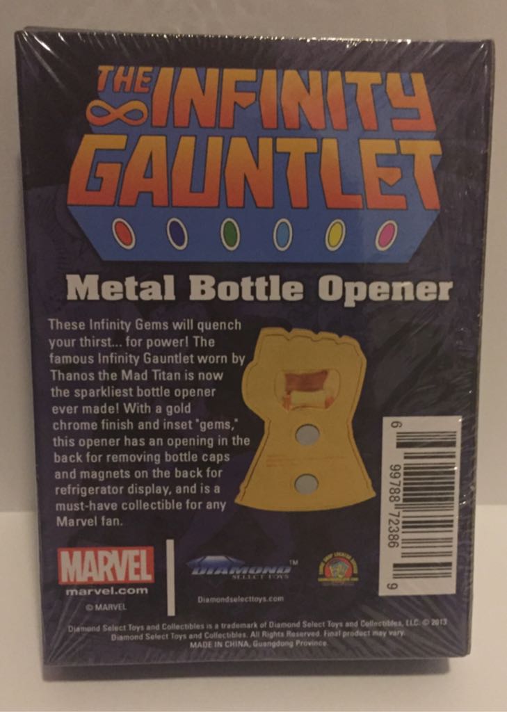 Infinity Gauntlet Bottle Opener., The - Diamond Select (MARVEL) action figure collectible [Barcode 699788723869] - Main Image 2