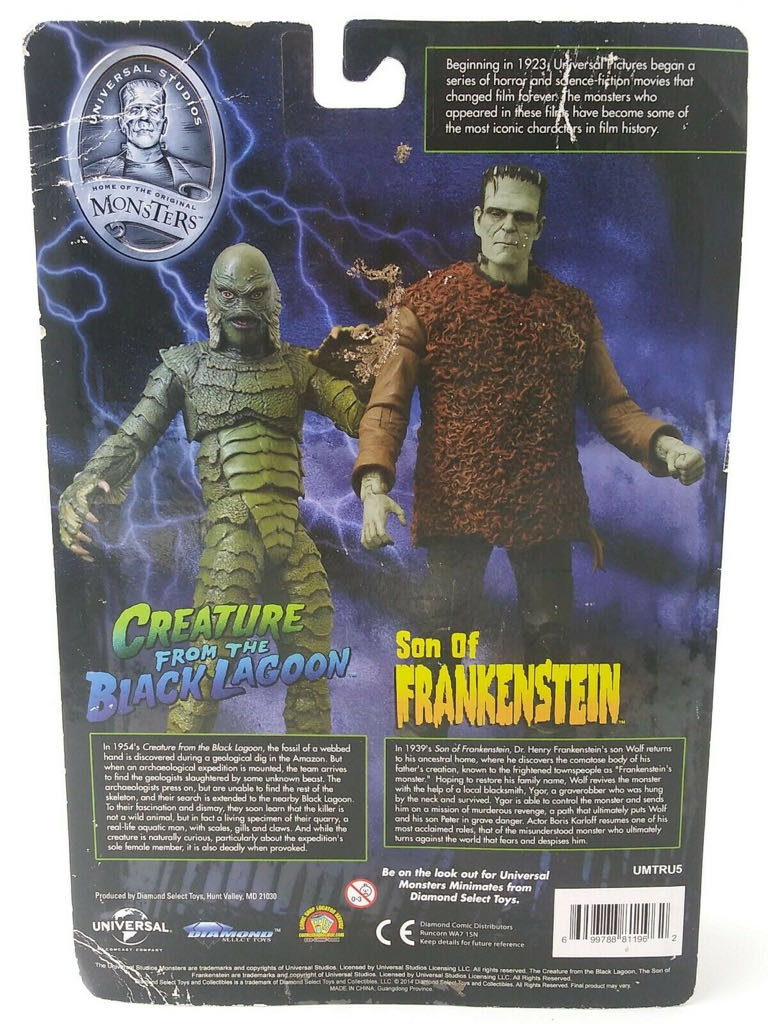 Creature From The Black Lagoon - Diamond Select (Universal Monsters) action figure collectible - Main Image 2