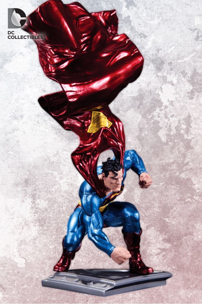 DC Collectibles Superman The Man of Steel Statue by Lee Bermejo - DC Collectibles (Superman The Man of Steel) action figure collectible [Barcode 761941313238] - Main Image 2