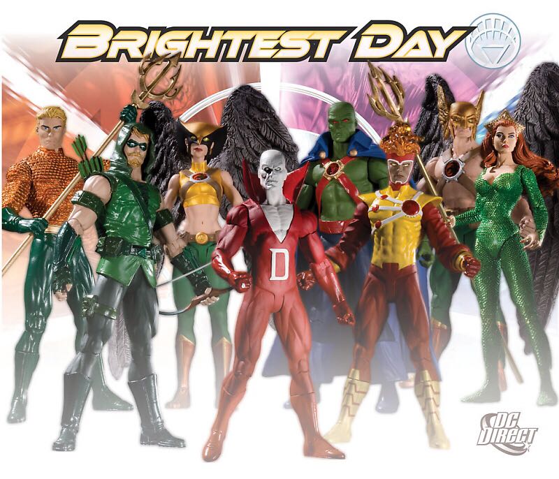 Brightest Day - Series 1 - Hawkgirl - DC Direct (Brightest Day Series) action figure collectible [Barcode 761941298009] - Main Image 2