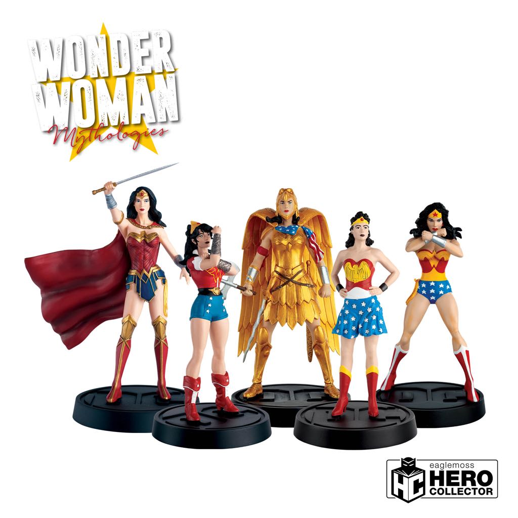 Eaglemoss - Wonder Woman Mythologies - Rebirth - Eaglemoss Hero Collector (Eaglemoss Wonder Woman Mythologies) action figure collectible [Barcode 641945985191] - Main Image 2