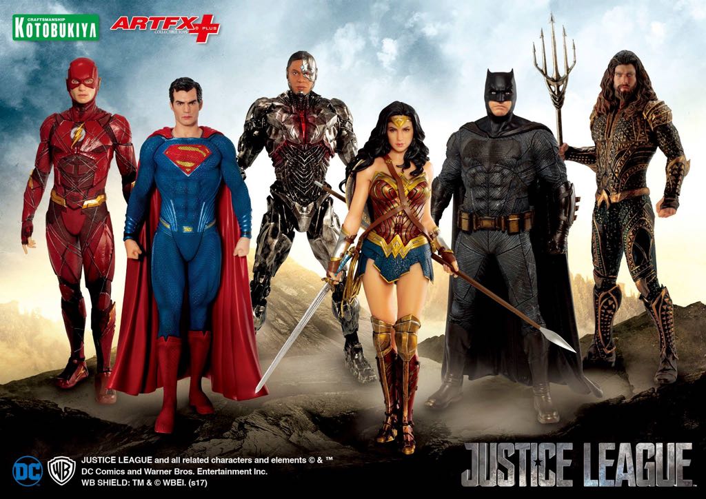 Justice League Kotobukiya ARTFX+ - Superman - Kotobukiya Artfx+ (DC Justice League Movie) action figure collectible [Barcode 4934054903672] - Main Image 2