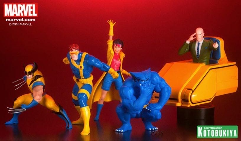 X-Men 92 Statue Cyclops & Beast X-Men ‘92 ARTFX + - Cyclops & Beast - Kotobukiya Artfx+ (Marvel X-Men ‘92) action figure collectible [Barcode 4934054093625] - Main Image 2