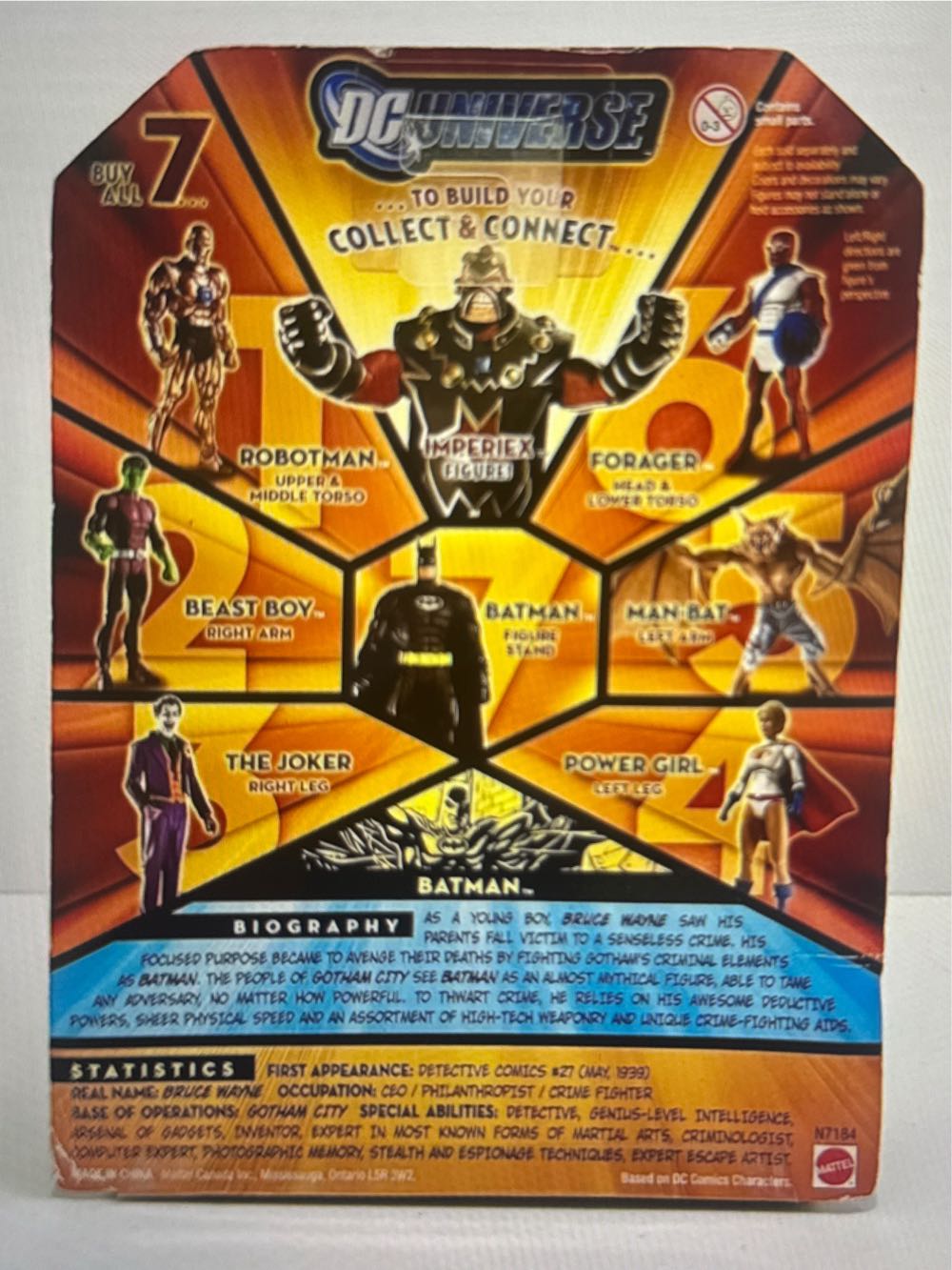 DCUC Wave 10 Figure 7 Batman - Mattel,INC (DC Universe Classics) action figure collectible [Barcode 027084728026] - Main Image 3