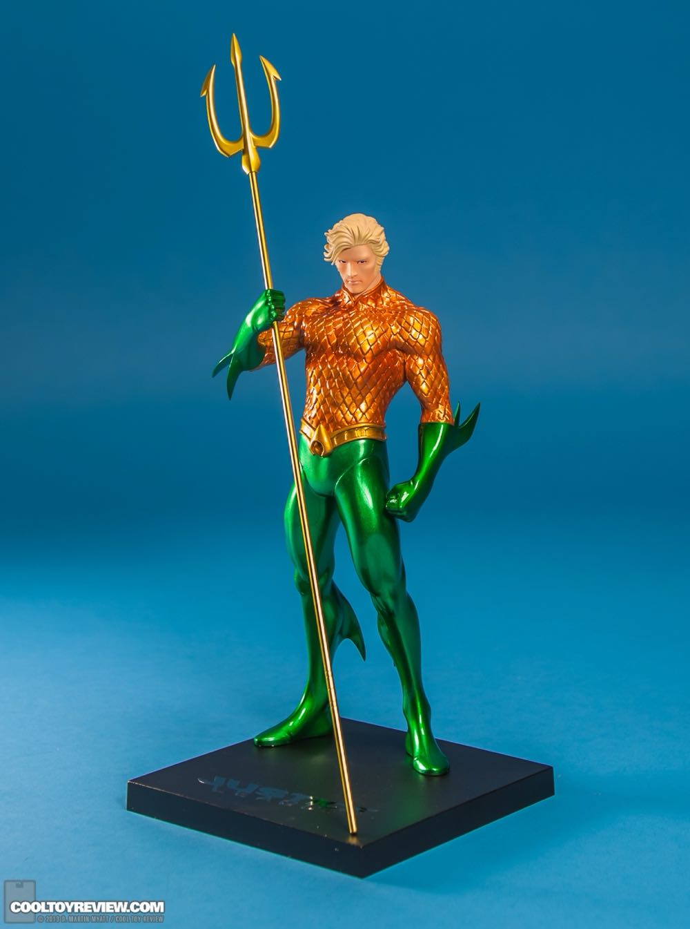 Kotobukiya ARTFX+ Justice League The New 52: Aquaman 1/10 Scale Statue - Kotobukiya (Justice League: The New 52) action figure collectible [Barcode 4934054901760] - Main Image 4