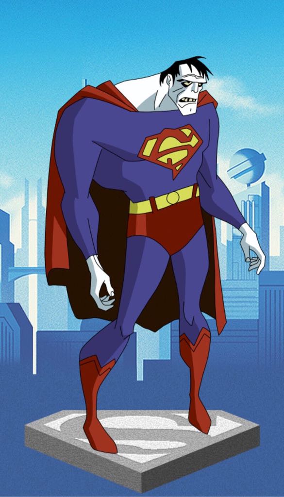Superman The Animated Series Maquette - Bizarro - DC Direct (DC Maquette Series) action figure collectible [Barcode 761941243931] - Main Image 2