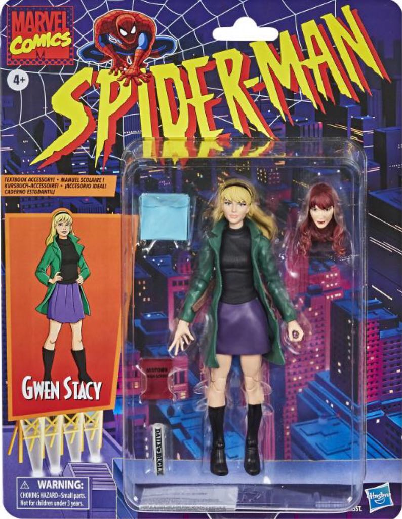 Gwen Stacy - Hasbro - Marvel Legends (Marvel Vintage: Spider-Man) action figure collectible - Main Image 2