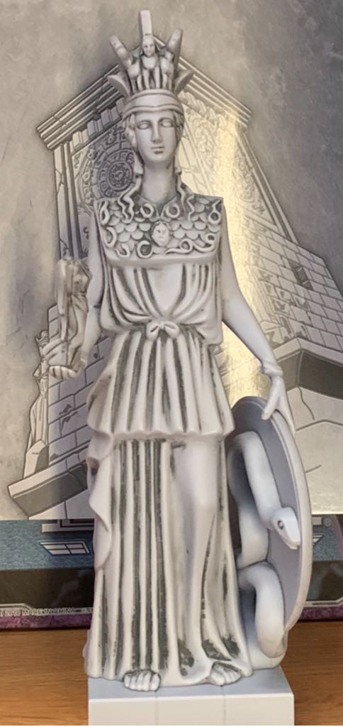 Athena’s Colossus Statue - Bandai (Saint Seiya Myth Cloth) action figure collectible [Barcode 4549660074205] - Main Image 2